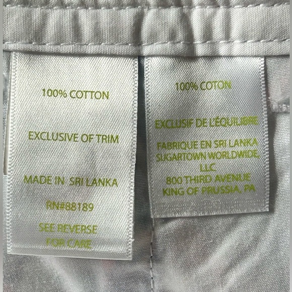 Lilly Pulitzer Blue and Pink Bermuda Shorts Vibrant Tropical Style - Picture 8 of 8